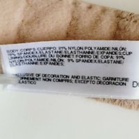 Wacoal Custom Contours Convertible Bra 65342 38B Nude Discontinued Underwire - Picture 11 of 12